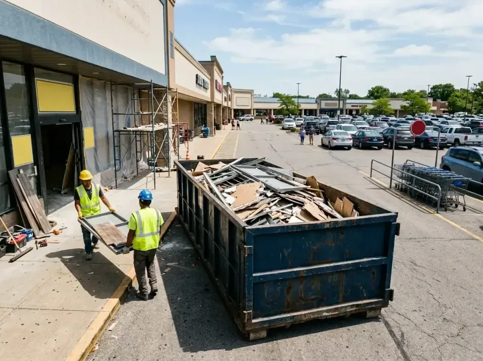 retail-store-renovation-debris-003 — frequently asked questions, Roll-off Dumpster Rentals in Maple Valley, WA